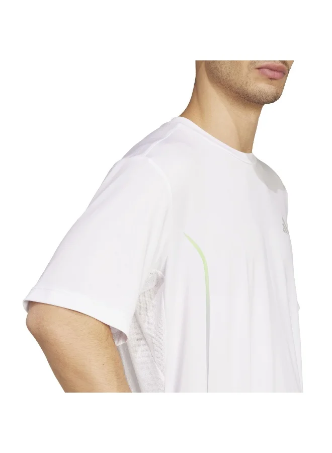 Adidas Tech App Gf Tee White T-Shirt (Short Sleeve) T-Shirts For Men