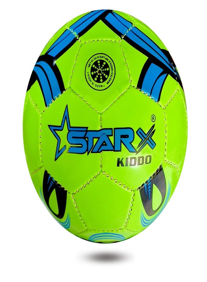 StarX Kiddo Football for Kids, 3 No. Kids Football, Durable Football (Blue Green) - Image 2