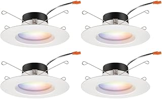 Juno RB56SC RGBW MW CP4 M2 RetroBasics Retrofit Smart LED Downlight, Switchable 2700K - 5000K, RGBW Color Changing, - Image 1