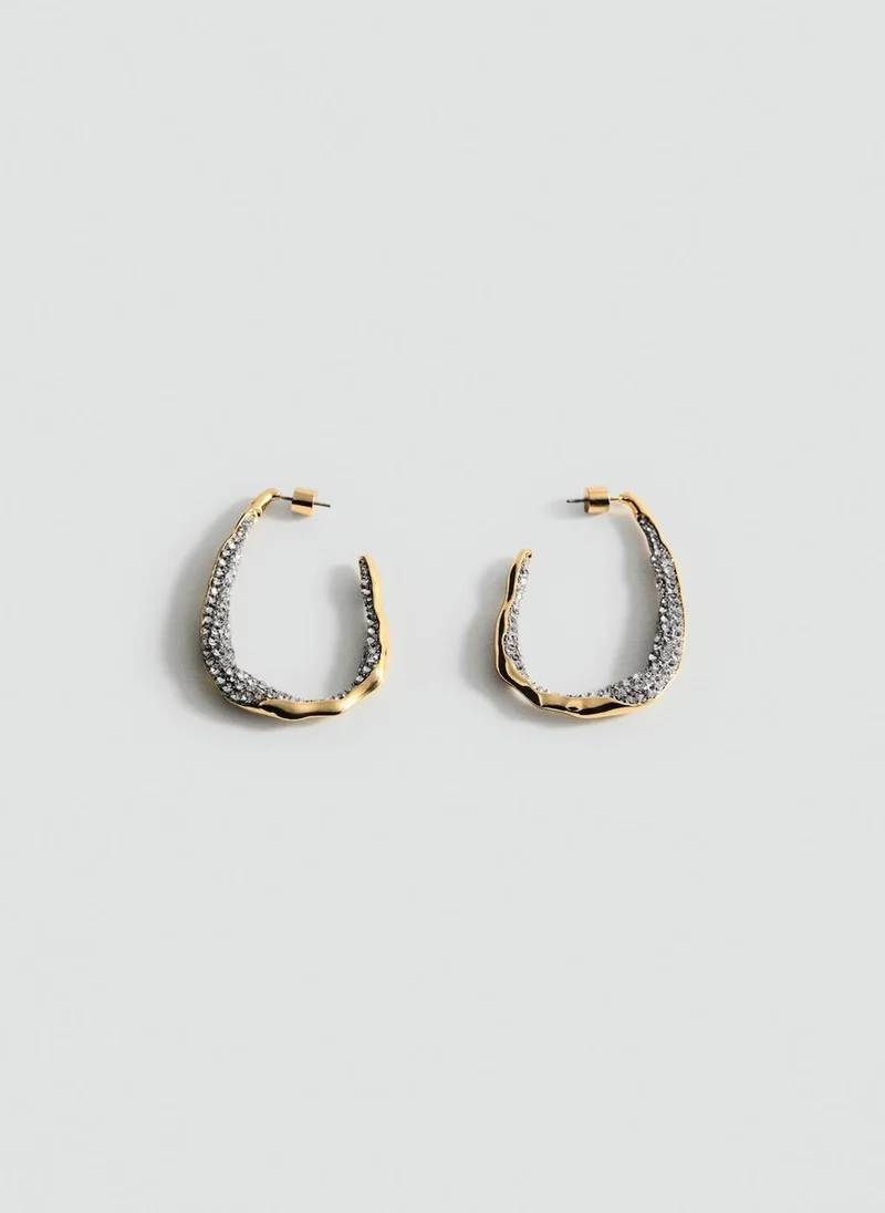 MANGO Renata Drop Earrings