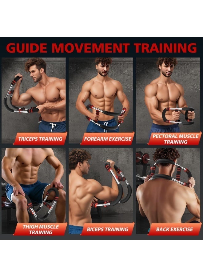 والالا جهاز تدريب الذراع الملتوي، نطاق تعديل القوة من 40 إلى 50 كجم، جهاز تدريب الذراع القوي للرجال، معدات تمرين الصدر من 60 إلى 100 رطل، جهاز تدريب الصدر للرجال، تدريب عضلات الكتف، معدات اللياقة البدنية - Image 4