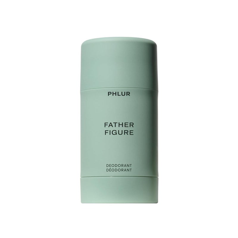 PHLUR Father Figure Natural Deodorant - 48 Hour Odor Protection Baking Soda Free & Aluminum Free Deodorant - Salicylic Acid, Arrowroot Powder & Tamanu Oil - No Residue or Irritation - Image 1