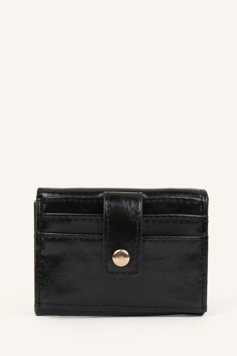 Woman Faux Leather Wallet