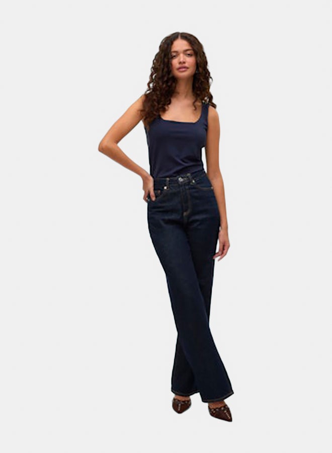 VERO MODA VERO MODA Womens Million Sleeveless Square Top 2-Way Juniors - Image 1