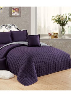 Sleep night 6-Piece Compressed King Size Two-sided Comforter Set Microfiber  - Image 2