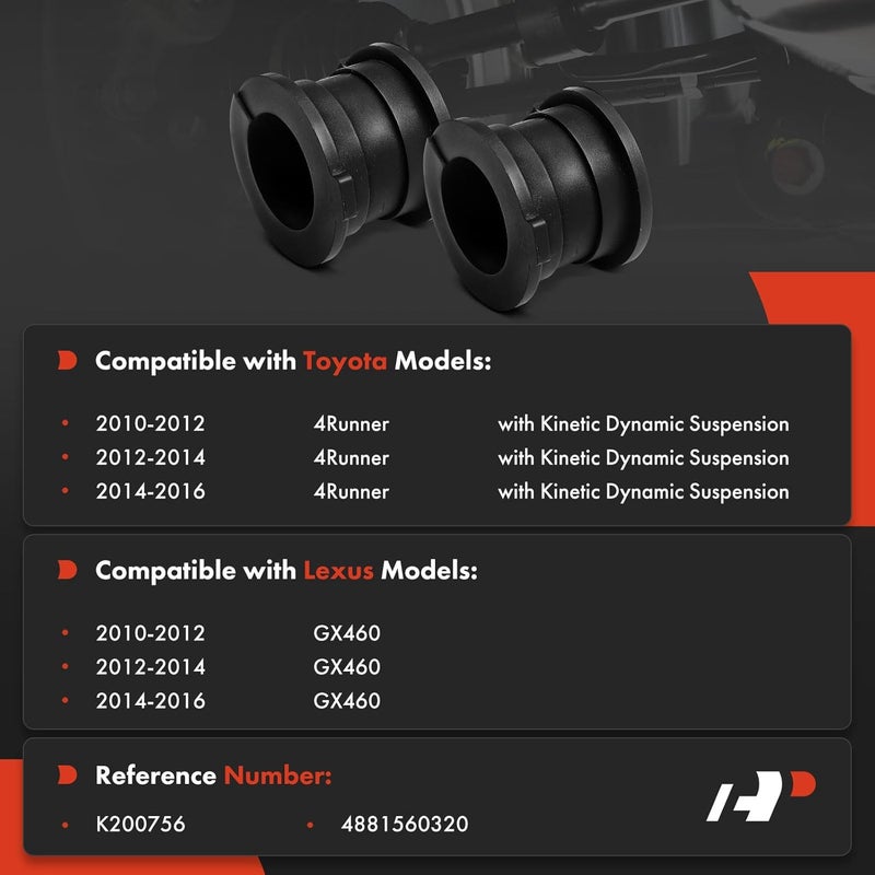 A-Premium Front Sway Bar Bushing Kit for Toyota & Lexus - Image 2