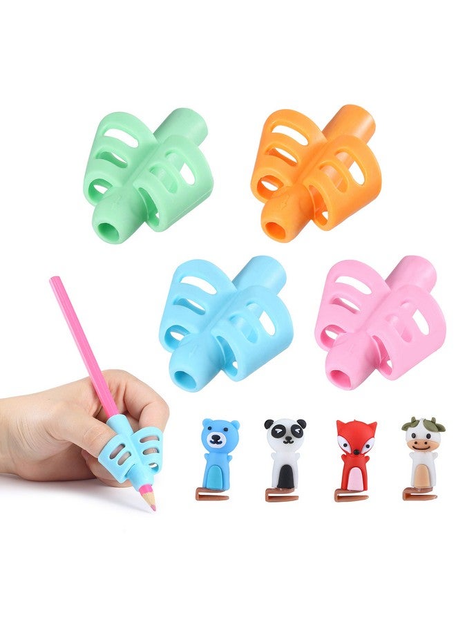مستر. بين - مقابض أقلام الرصاص للكتابة اليدوية للأطفال، عبوة من 4 قطع مع 4 مشابك، مقابض أقلام الرصاص، مقابض أقلام الرصاص للكتابة اليدوية، مقابض أقلام الرصاص للأطفال، حامل أقلام الرصاص للأطفال، مقبض قلم، مقابض أقلام الرصاص للأطفال - Image 1