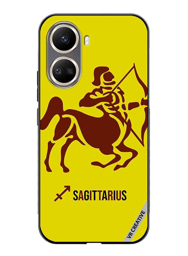 VR CREATIVE Protective Case Cover For Huawei Nova 10 SE Sagittarius Silhouette Zodiac Signs Design Multicolour - Image 1