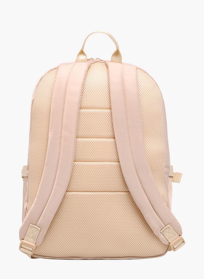 MISSY Solid School Backpack With Adjustable Shoulder Straps And Pouch - 32x19x45 CM - Image 4