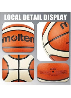 GG7X Official Basketball, FIBA Approved, PU Leather Indoor and Outdoor Ball with 12 Panel Design for Superior Performance and Grip, Size - pzsku/Z74193684F181399B0AAEZ/45/_/1737620344/c01b321e-c534-4c42-91f8-2085f0b3726a