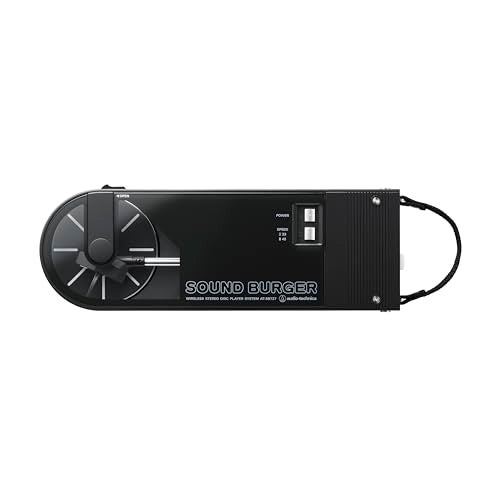 audio-technica AudioTechnica ATSB727 Sound Burger Portable Bluetooth Turntable Black - Image 1