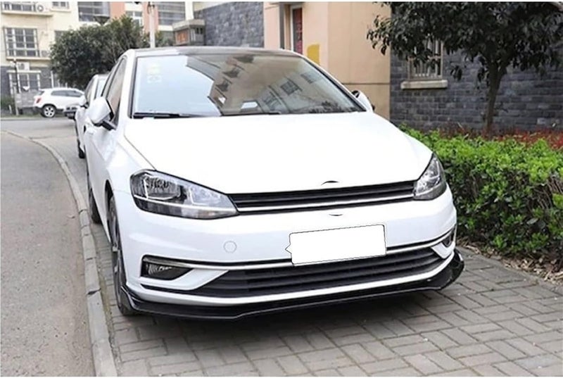 Wivplex 3 Pcs Car Front Bumper Lip Splitter Kit for VW Golf 7 2010-2019 - Image 3