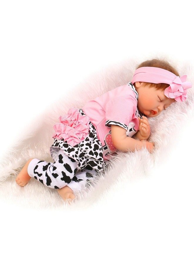 Pedolltree Reborn Baby Dolls Clothes Girl Pink Outfits For 20" 22" Reborn Doll Baby Girl Clothing - Image 5