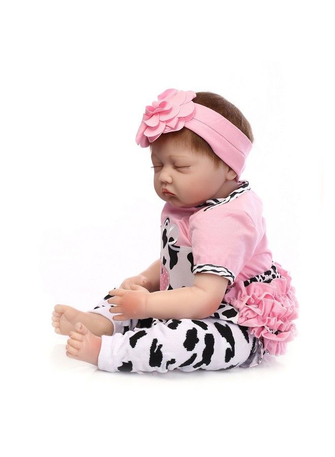 Pedolltree Reborn Baby Dolls Clothes Girl Pink Outfits For 20" 22" Reborn Doll Baby Girl Clothing - Image 3