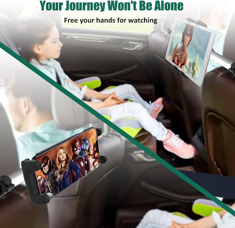 Cuxwill Car Headrest Tablet Mount Holder for 4-13'' Devices - Image 5