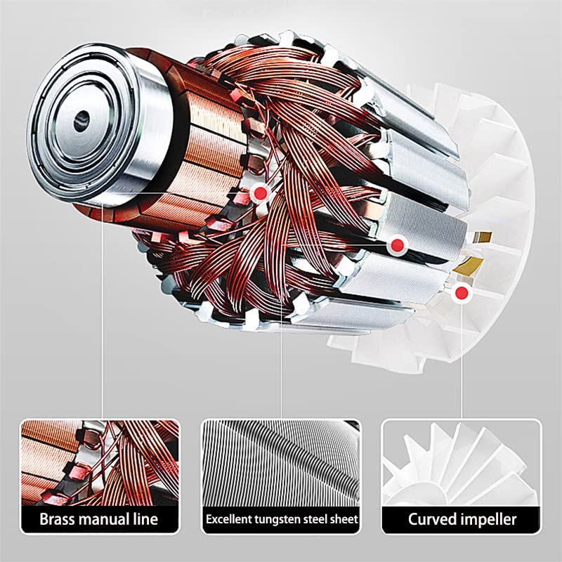 MLD 400W 700W Portable Turbine Blower Industrial Grade Household Blowing Electric Hair Dryer MultiFunction Dust Air Blower Power Tools Blow Rate 1616000rpm220VPlasticMulti Color - Image 5