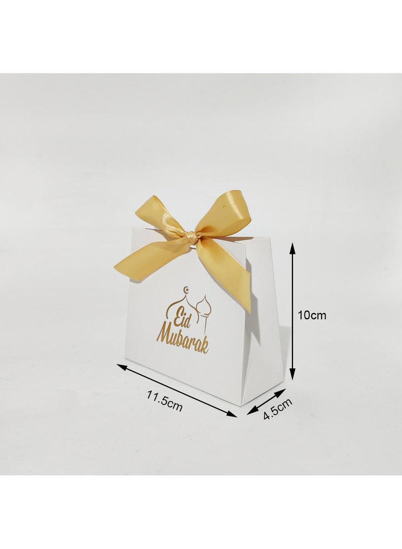 general 50 Pieces Candy Packaging Cardboard Box For Eid Mabarak Party Souvenir Gift Boxes - Image 2