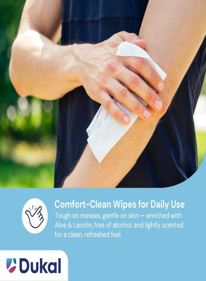 DawnMist Dukal DawnMist Washcloths, Pack of 1 (64 per Pack) - 9" x 13" Disposable Pre-Moistened Wipes, Soft & Durable Cloth for Personal Care, Alcohol-Free, Hypoallergenic - Image 5