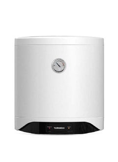 TORNADO Electric Water Heater 30 L , Enamel, LED lamp, White TEEE-30MW