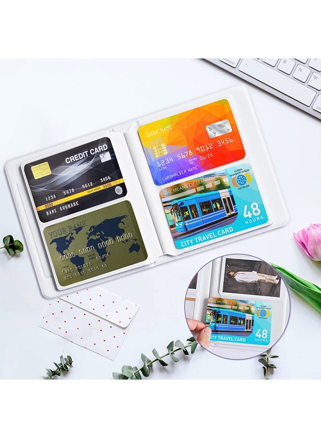 O Ozone 64 Pockets Hollow Heart Design Photo Album for Fujifilm Instax Mini 11 90 70 50S 26 25 9 8 8+ 7S Instant Camera, Polaroid Snap Film Photocards- Cyon  - Image 4