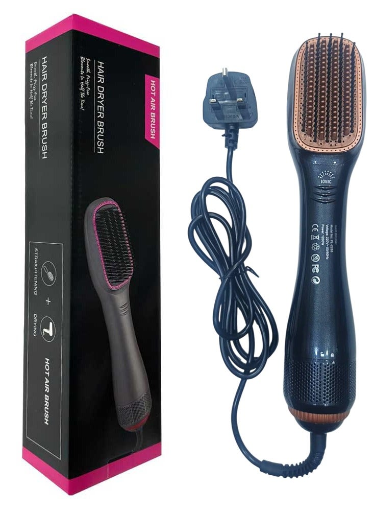 3-in-1 Hair Dryer Brush and Styler | Professional Negative Ion Hot Air Blow Dryer Comb - Image 2