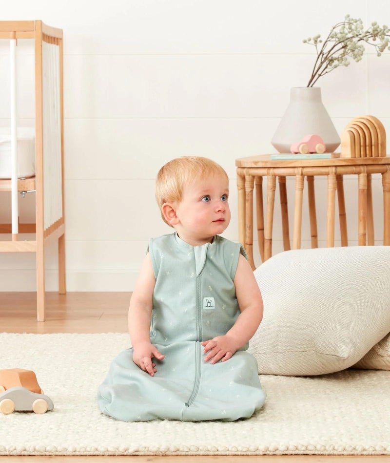 ergoPouch Jersey Sleeping Bag 0.2 TOG - Arms-Out Baby Sleep Sack, Ideal Transition from Swaddling, Slim Fit Keeps Baby Secure & Comfortable, Soft Breathable Fabric (8-24 Months, Sage) - Image 3