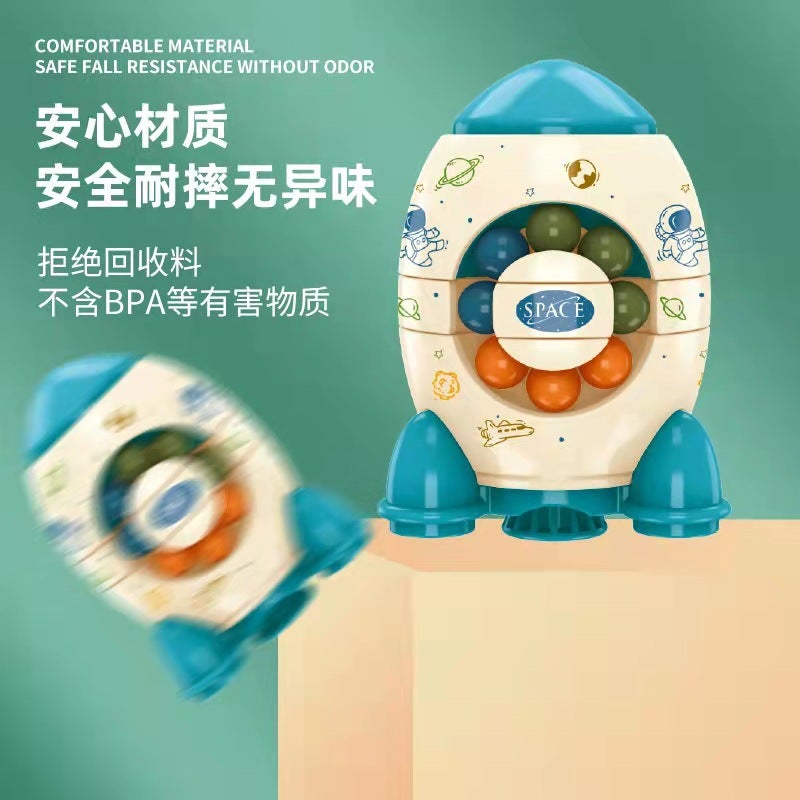 New Space Fingertip Gyroscope Third-Order Rubik'S Cube Magic Bean Spaceship Space Children'S Educational Toys Gifts - Image 4