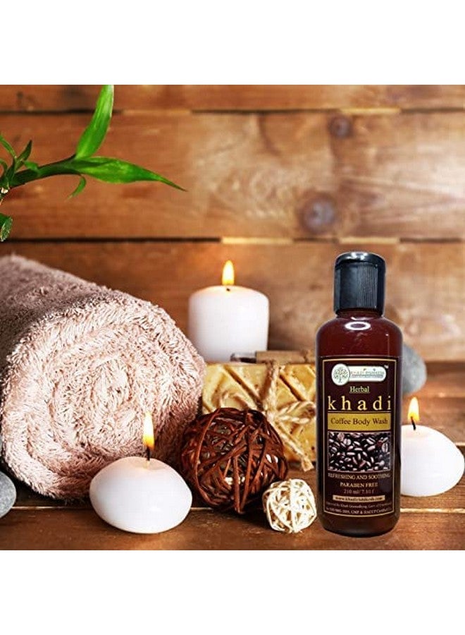 KHADI RISHIKESH Body Wash With Coffee Shower Gel Combos For Skin Awakening Men And Women- 210Ml (Pack Of 2 (2X210Ml)) - Image 3