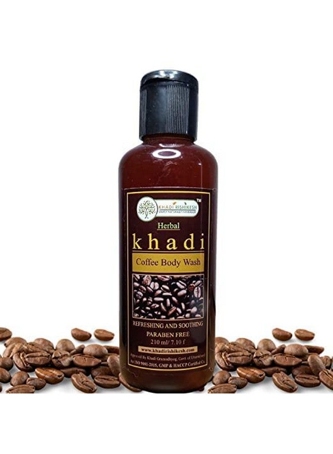 KHADI RISHIKESH Body Wash With Coffee Shower Gel Combos For Skin Awakening Men And Women- 210Ml (Pack Of 2 (2X210Ml)) - Image 1