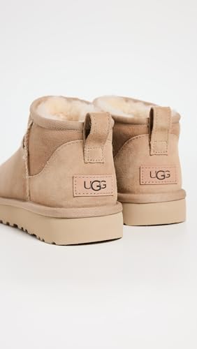 UGG Women's Classic Ultra Mini Fashion Boot, Sand, 8 - Image 4
