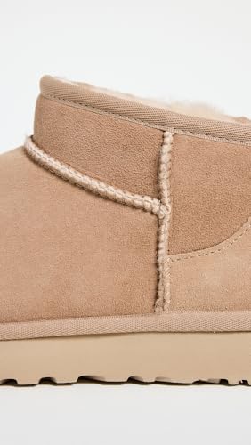 UGG Women's Classic Ultra Mini Fashion Boot, Sand, 8 - Image 5