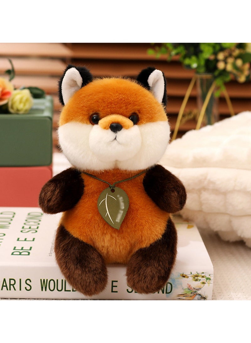 18 CM Cute Simulation Fox Plush Toy Soft Stuffed Animal Doll For Girls And Boys All Ages Gift - Image 3