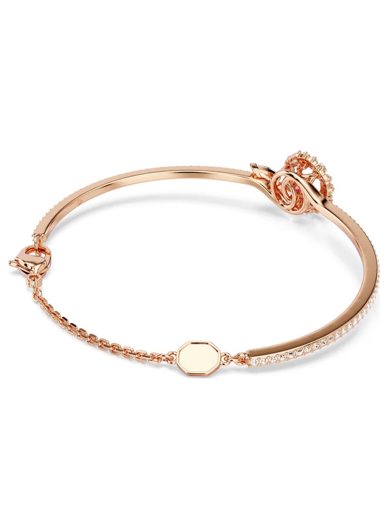 Swaro Snake Bracelet Year of the Snake, Red, Rose Gold - Image 3