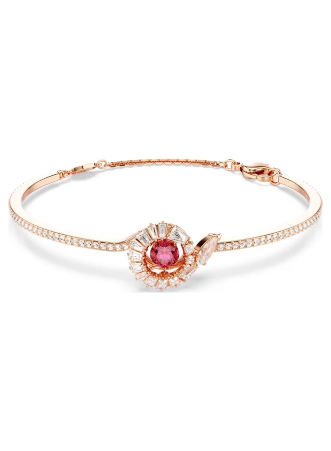 Swaro Snake Bracelet Year of the Snake, Red, Rose Gold - Image 1