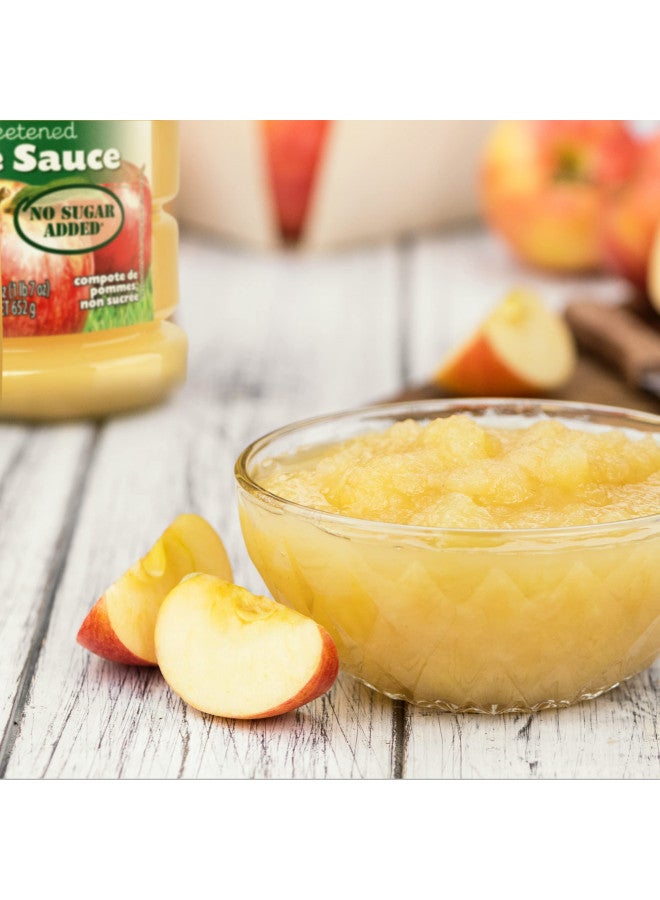 Gefen Gefen Unsweetened Apple Sauce, 23oz (2 Pack) No Sugar Added | Kosher for Passover - Image 2