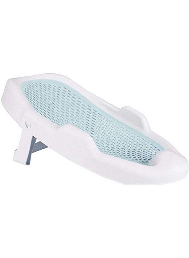 Mummamia Silicone Bather Bath Supportantislip Base With Locking Standfoldableideal To Use In Bathtubsperfect For Newborns & Infants (Blue) - Image 2