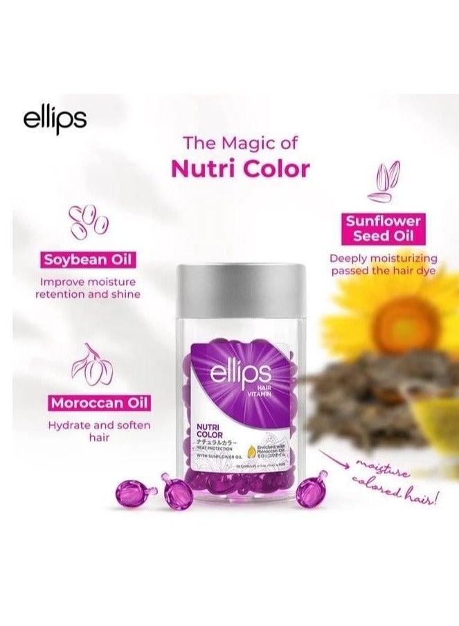 أليبس فيتامين للشعر مع زيت دوار الشمس 50 مل (للاستخدام الخارجي فقط) - Image 4