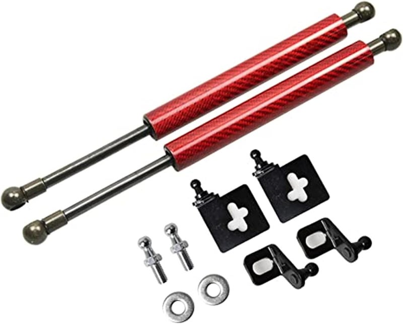 DEMULAX Carbon Fiber Hood Lift Support Kit for Opel Corsa E - Image 3