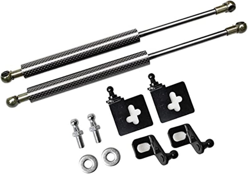 DEMULAX Carbon Fiber Hood Lift Support Kit for Opel Corsa E - Image 1