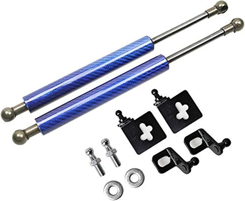 DEMULAX Carbon Fiber Hood Lift Support Kit for Opel Corsa E - Image 4