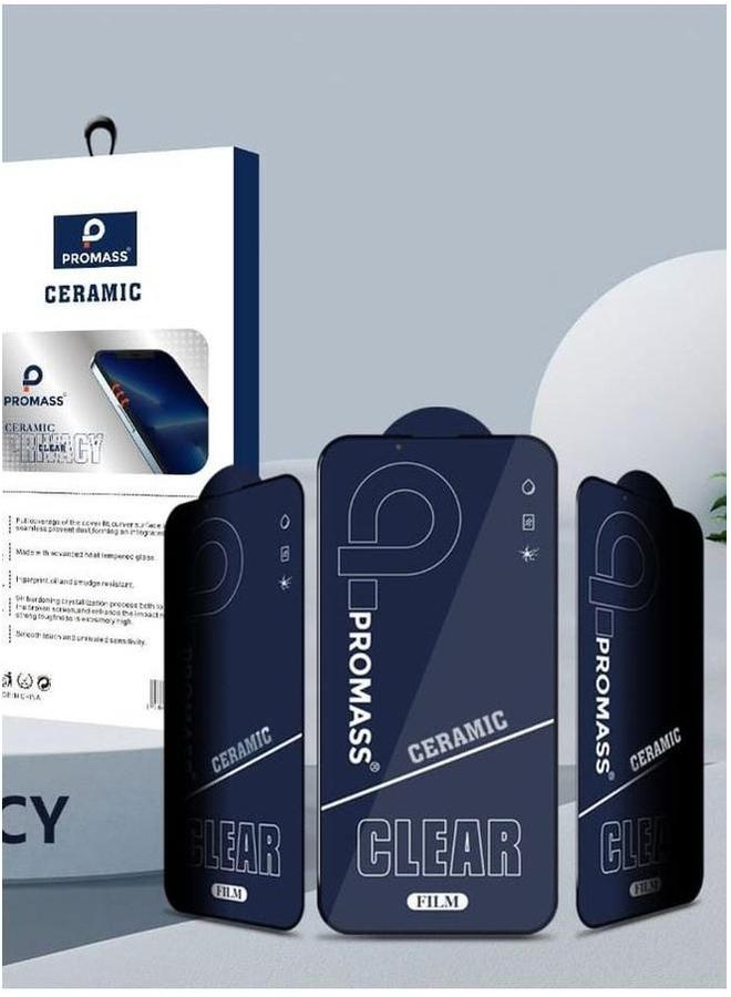 بروماس واقي شاشة برو ماس نانو لامع لحماية الخصوصية لجهاز آيفون X - Image 2