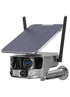 Crony CRONY Y6 4G-4K-8MP-4X 180°Wide Angle Solar Battery Camera with 6W Solar Panel  - Image 2