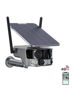 Crony CRONY Y6 4G-4K-8MP-4X 180°Wide Angle Solar Battery Camera with 6W Solar Panel  - Image 3