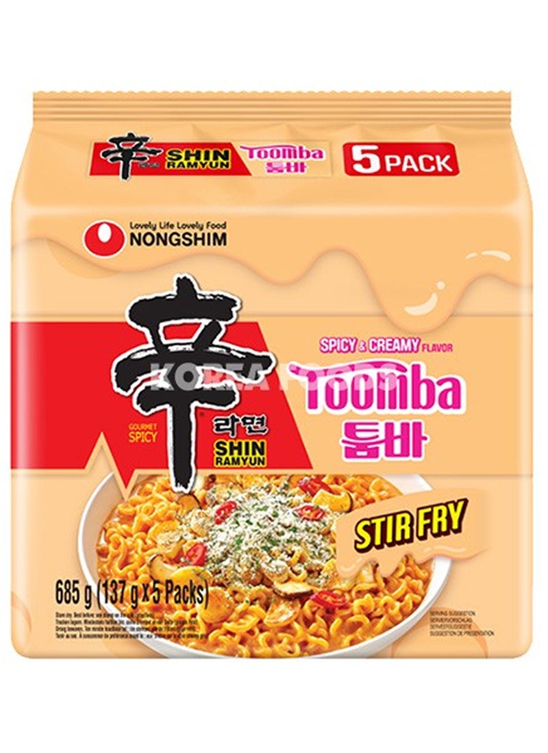 Nongshim Shin Ramyun Toomba Stir Fry Noodles - Image 1