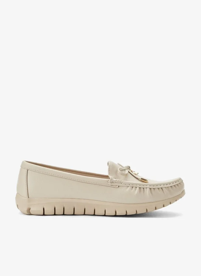 لو كونفورت Women Bow Detail Moccasins