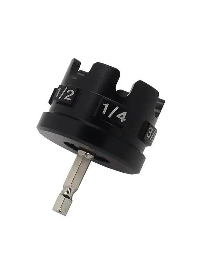 1pc Heavy Duty Hex Shank Nut Extractor Attachment 1 4 3 8 1 2 Threaded Rod Remover Driver Bit Adapter - Image 5