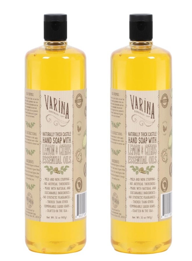Varina Liquid Soap - Liquid Organic Castile Soap Citrus - 32oz - Image 1