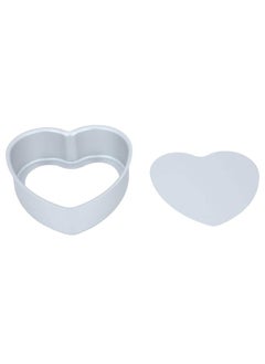 Aluminum Cake Pan 8 X 2 Inches Heart Shape Silver - pzsku/Z741AB3940F8CC0FC6586Z/45/_/1737886643/eec9be6f-b858-4da7-bba5-e974a68dcded