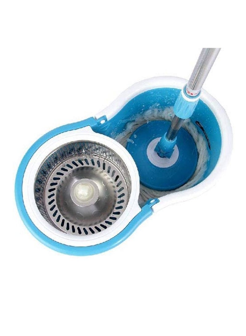 مجموعة دلو ممسحة دوارة مع 2 رأس تنظيف - Image 2