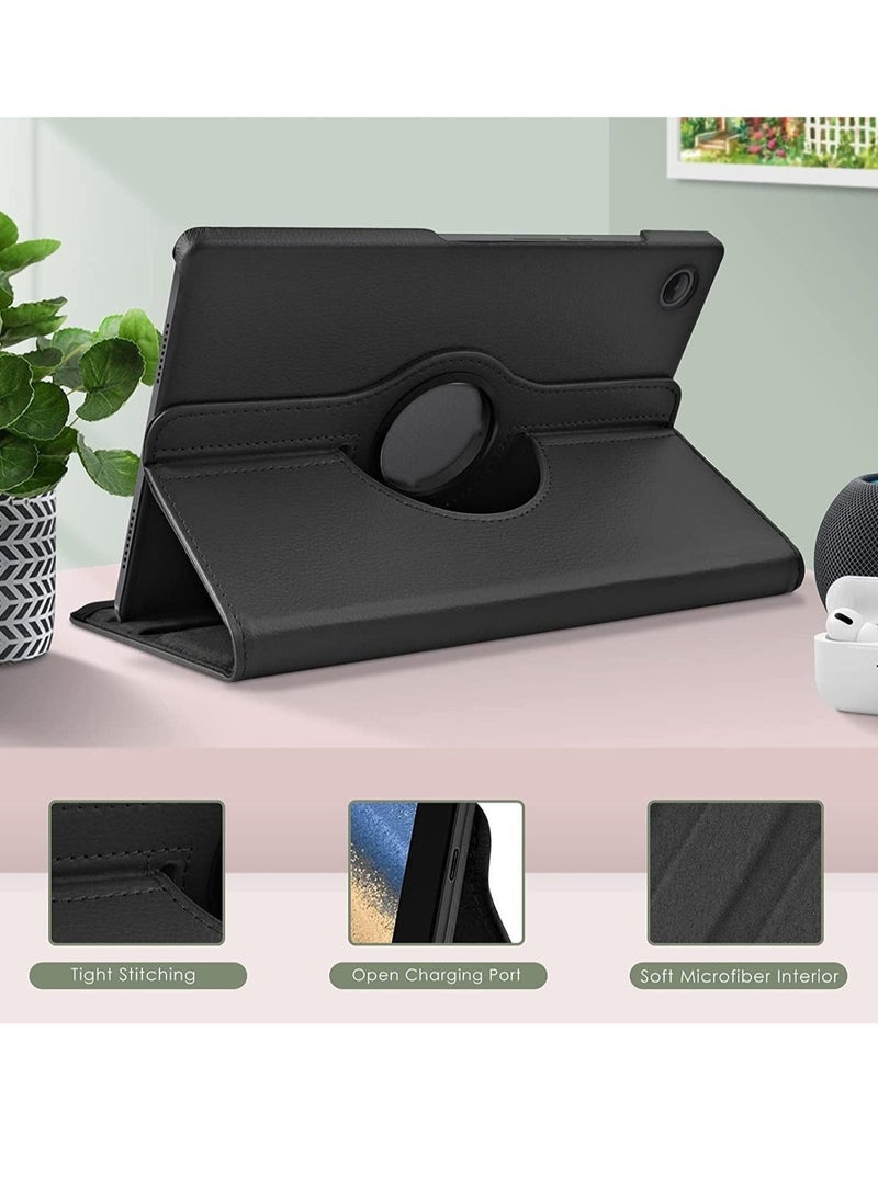 ELTRAZONE Case Compatible with Galaxy Tab A8 10.5" Case (SM-X200/X205/X207), Galaxy Tab A8 Case 10.5 inch,Auto Sleep/Wake 360° Rotating Stand Folio Leather Case for Tab A8 2022 - Image 3